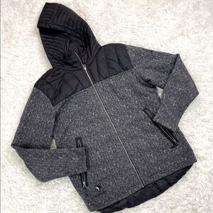 Black Yak Hybrid Hooded Full Zip Jacket